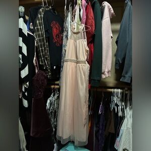 Pink Girl Modest Dress